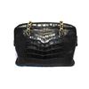Image 2 : Judith Leiber Black Alligator Shoulder Bag