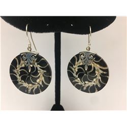 Sterling Silver W/ Resin Earring
