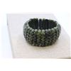 Image 2 : Carved Olive Jade Wavy Bracelets