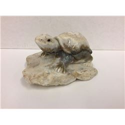 Paradise Agate Turtle.   6"