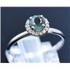 Image 1 : 0.79ct Alexandrite 14K White Gold Ring
