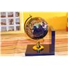 Image 1 : 110 M.M. 20-625 [1I3] Globe Lapis Color W/ Lapis Book End (2Pcs) Gift Item