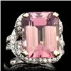 Image 1 : 20.97CT NATURAL TOURMALINE 18k w/y GOLD RING