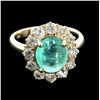 Image 1 : 2.69ct Emerald 14K Yellow Gold Ring