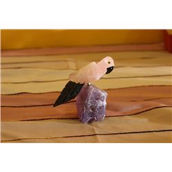 ASST STONE BIRDS W/ASST STONE BASE