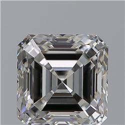 GIA/ASSCHER/H/VS1/1.21ct