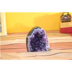 Amethyst Polished Cut Base A - 2° Gift Item