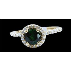 1.22ct Tsavourite 14K Yellow Gold Ring