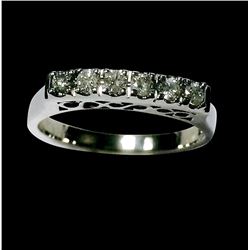 0.25ct Diamond 14K White Gold Ring