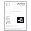 Image 3 : 4.31ct Ruby 18K White Gold Ring