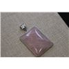Image 2 : 33X42 M.M. Plain Rectangle Rose Quartz(N) Pendants