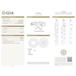 GIA/Round/G/VS1/1.02ct