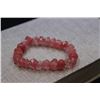 Image 3 : 10 M.M. Faceted Freeform Cherry Quartz Bracelets