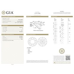 GIA/Round/E/VS1/1.08ct