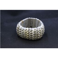 Carved Dendrite Jasper Wavy Bracelets