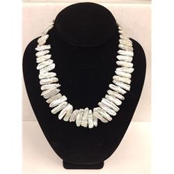 16" Fresh Water Pearl  Sterling silver clasp