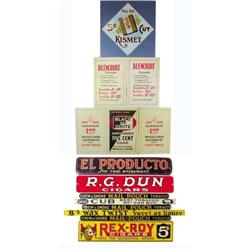Tobacco & cigar signs (14): 3 Mail Po...