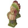 Image 1 : Chalkware Indian bust, probably used ...