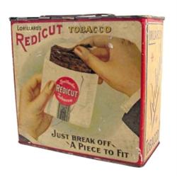 Lorillard's Redicut Tobacco litho on ...