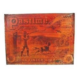 Pastime Plug Tobacco litho on tin sto...