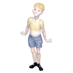 Mannequin, life sized young boy w/blo...