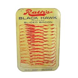 Rath's Black Hawk Sliced Bacon litho ...