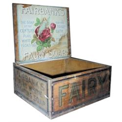 Fairbank's Fairy Soap wooden box w/hi...