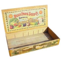 Rush Park Seed Co. display box-Indepe...