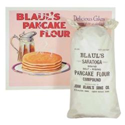 NOS Blaul's Pancake Flour display, di...