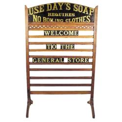 Country store display sign adv. Day's...