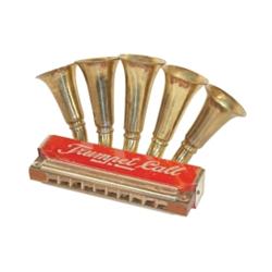 Hohner Trumpet Call harmonica, German...