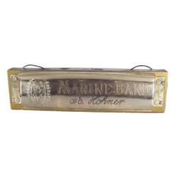 Hohner "Marine Band" hanging harmonic...