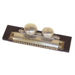 Hohner Marine Band harmonica with bel...