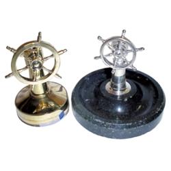 Cigar cutters (2): both in shape of s...