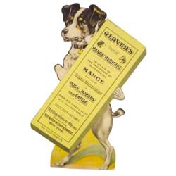 Glover's Mange Medicine die cut cdbd....