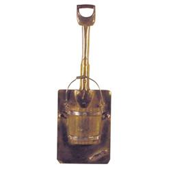 Match holder, shovel & pail, formed t...