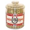 Image 1 : Red Tips Cigar glass jar full of appr...