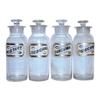 Image 1 : Round apothecary bottles (4), labels ...