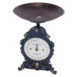 Household scale, No. 49, CI w/fancy f...
