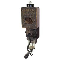 Golden Rule Coffee wall mounted mill-...