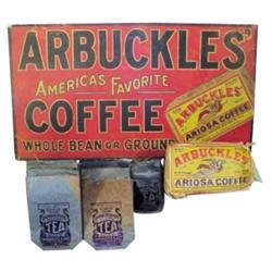 Arbuckles Ariosa Coffee cdbd. sign, A...