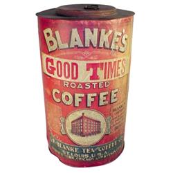 Blanke's Good Time Coffee store canis...