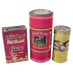 Yankee Doodle Cocoa Powder tin w/pape...