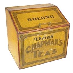 Drink Chapman's Teas bulk store bin f...