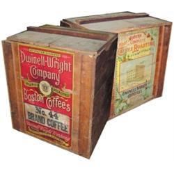 Dwinell-Wright Co. Boston Coffee wood...