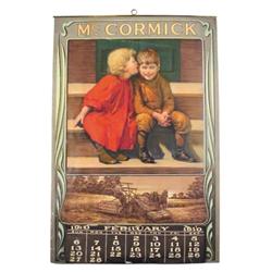McCormick 1910 advertising calendar, ...