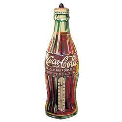 Coca-Cola Christmas bottle thermomete...