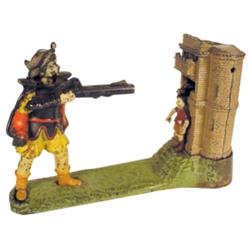 William Tell CI mechanical bank-J&E S...