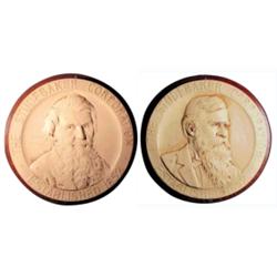 Studebaker Bros. plaster relief showr...