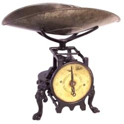 Turnbull's Family Scale, CI w/brass d...